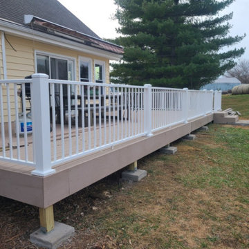 Deck + Handrail Installation