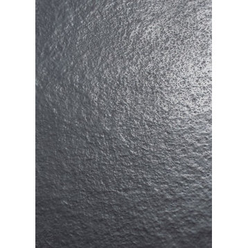 Black Stallion Limestone Tiles, Brushed Finish, 12"x24", Set of 80
