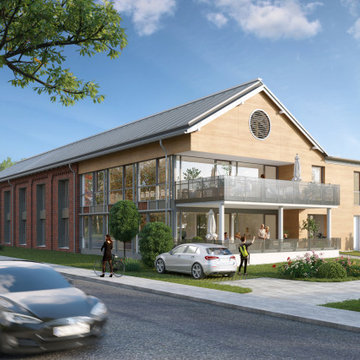Elegant Haven: 3D-Visualisierung eines luxuriösen Wohnresorts