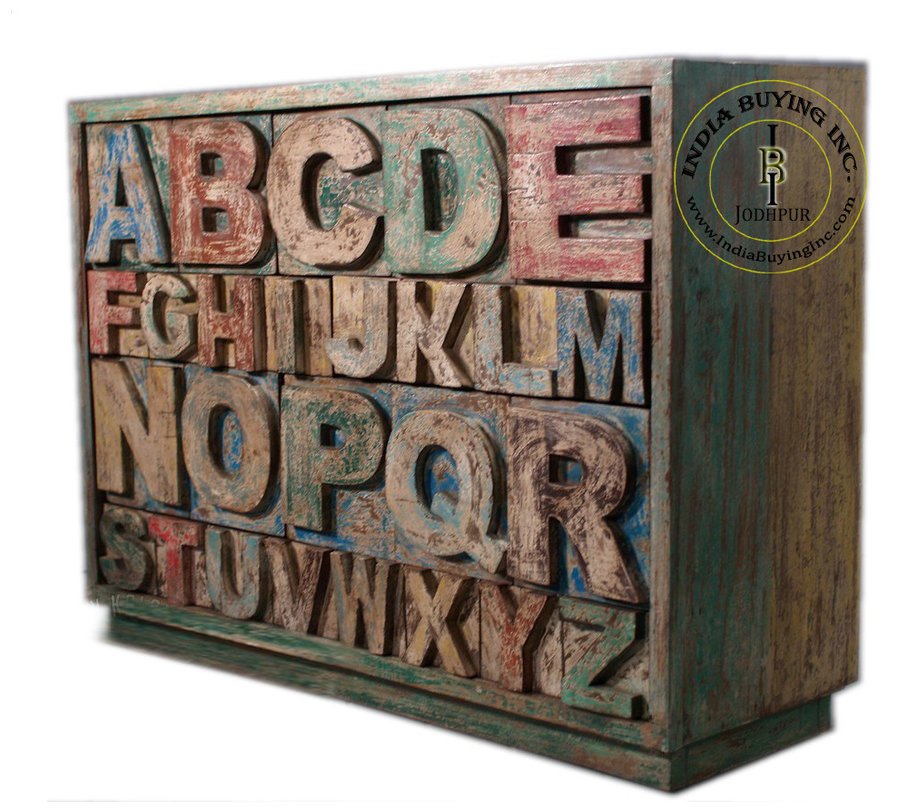 Industrial retro vintage french furniture