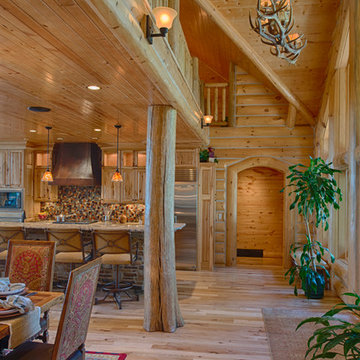 Refined Log Home