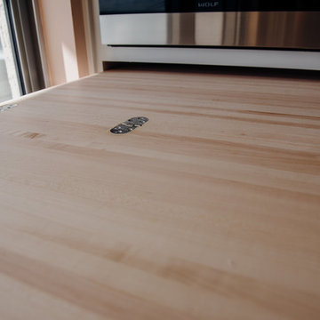 Contemporary Kitchen Update With an Extension Table