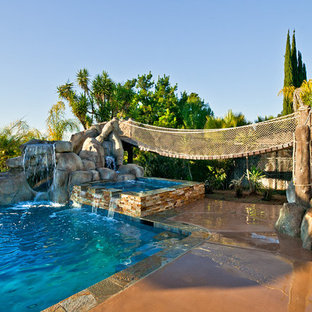 Small backyard lazy river pools