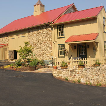 Bank Barn Restoration in Chester Springs, PA