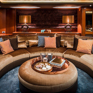 Mega yacht interior