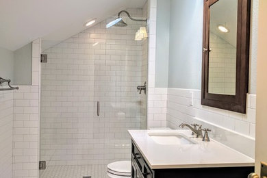 Elegant bathroom photo in Seattle