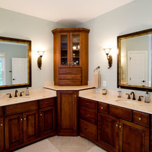 Corner Bath Cabinet