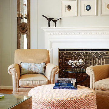 Transitional Living Room