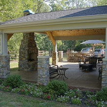 outdoor living area