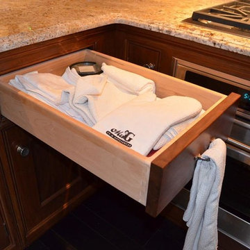 Corsi Custom Walnut Kitchen & Sideboard
