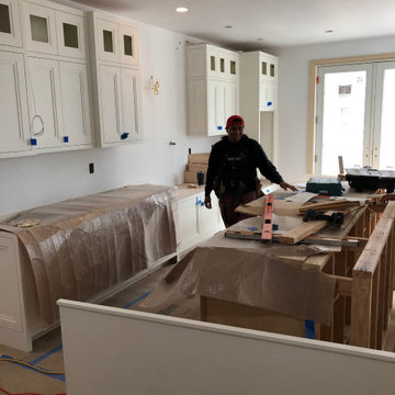 Construction Chronology of a new Luxury Residence in Flower Hill, NY