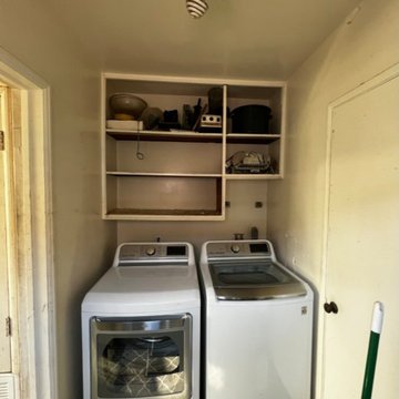 Before Laundry Room Remodel in Hawthorne, Los Angeles
