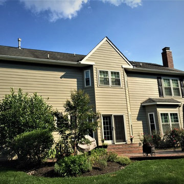 Monterey Taupe Hardie Siding Installed on Home in Doylestown, PA