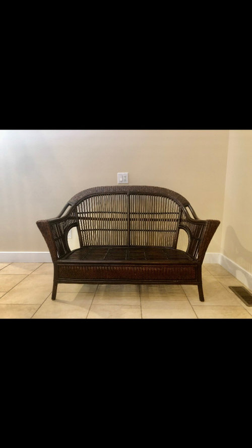 can rattan be successfully painted lighter?