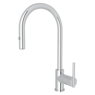Rohl Pirellone Single-Lever Handle Pull-Down Kitchen Faucet - Contemporary  - Kitchen Faucets - by Buildcom | Houzz