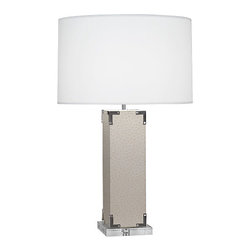 Mary McDonald Spence Leather Table Lamp - Table Lamps