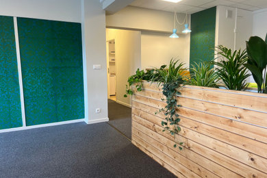 Aménagement d'un plateau bureau pour structure de 15 personnes