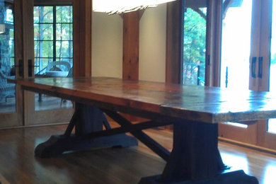 Muskoka cottage table