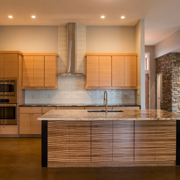 Prairie Modern Kitchen and large island