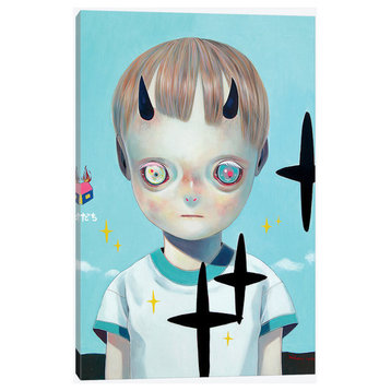 Children of this Planet Series: XXII by Hikari Shimoda Canvas Print, 26"x40"