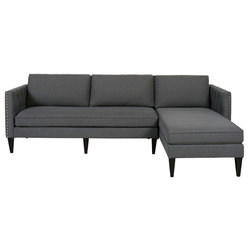 Transitional Sectional Sofas by Jennifer Taylor Home
