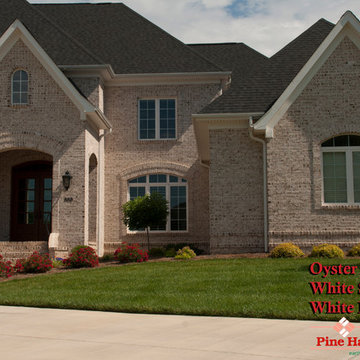 Oyster Pearl Oversize Tumbled Face Brick