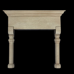 The Chaminade Mantel - Tartaruga Design - Indoor Fireplaces
