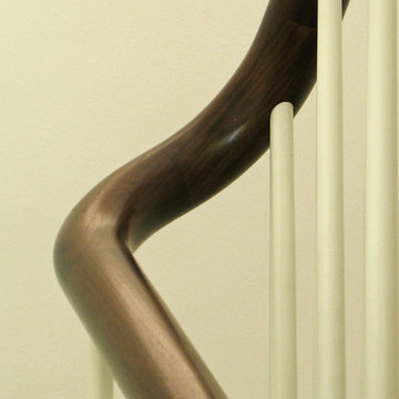 Walnut Helix Rail