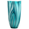 Cyan Design Large Turin Vase, Turquoise Blue