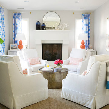 Beachy Lounge Room