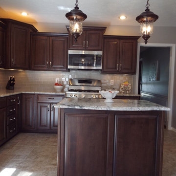 Cusick Job, Maple Praline with Black Glaze