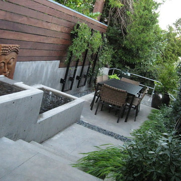 mid-century modern with an asian flare