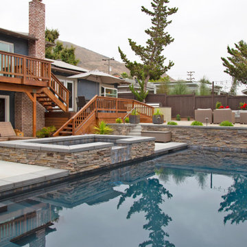 Rustic Modern Outdoor Entertainment Retreat