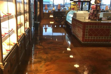 Inspiration for a modern home bar remodel in Salt Lake City