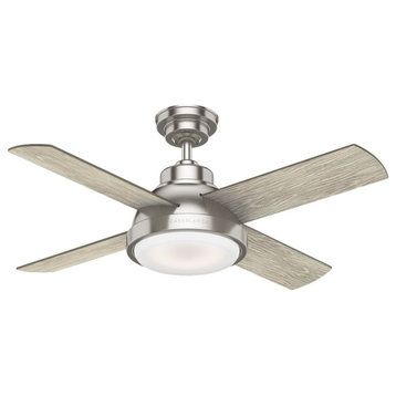 Casablanca Levitt 44" Indoor LED Ceiling Fan 59436 - Brushed Nickel
