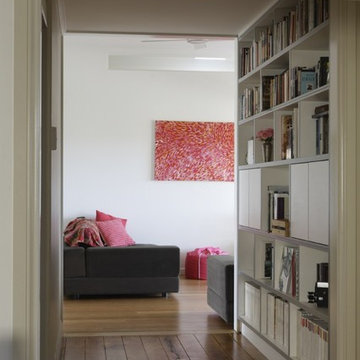 Updated Queenslander - Living Room