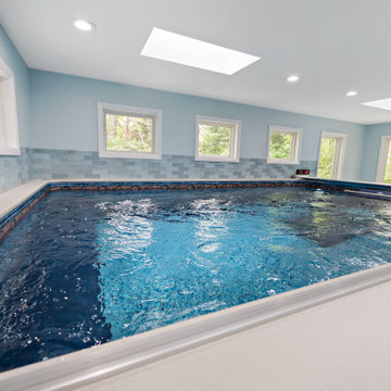 Beautiful & Practical Indoor Pool Addition