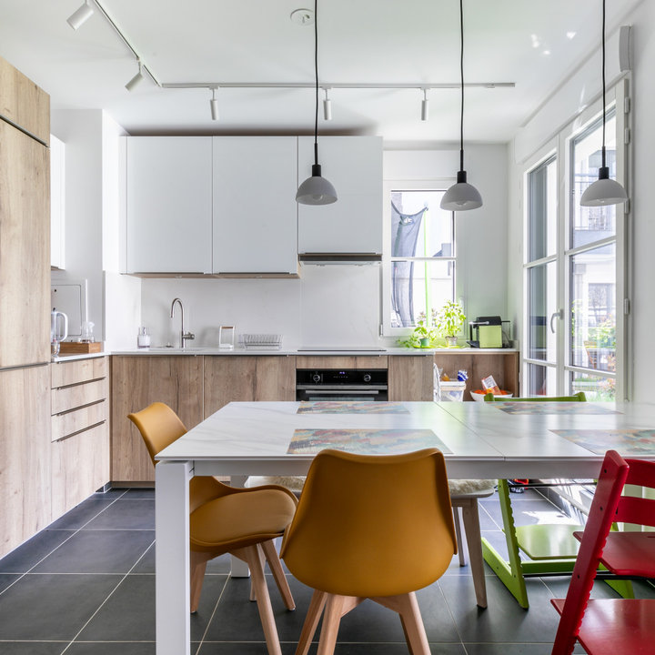 75 photos et idées déco de cuisines en bois clair - Janvier 2026