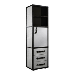 TRAVELER CENTRAL DOOR BOOKCASE COLUMN - Storage Cabinets