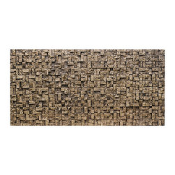179-JERUSALEM HIGH-LOW WALL PANEL 46"W X 24"H X 1 1/2"D - Wall Panels