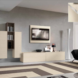Modern Italian Wall Unit VV 3921 - Products