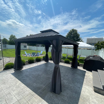 Steel Pergola Construction