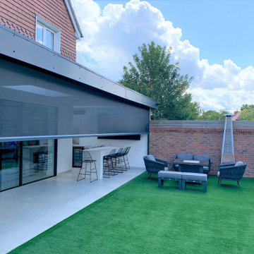 Solar Screens Complete Stylish Extension in Hertfordshire