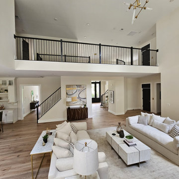 Project #130 | Curved Staircase with Wraparound Balcony