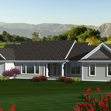 Craftsman Ranch Plan #43813