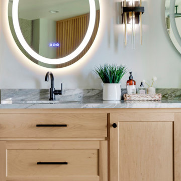Indulgent Bathroom Remodel | Mahtomedi, MN | White Birch Design