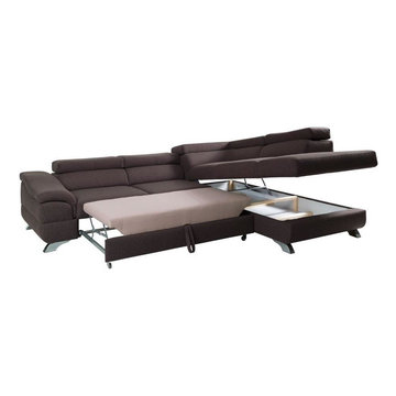 European sectional sleeper sofa ZITA