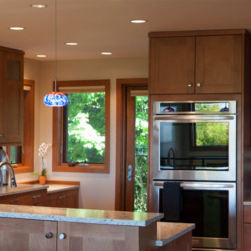 View of Kitchen From Dining Room