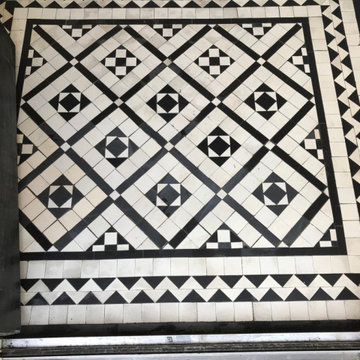 Victorian Tiled Lobby Floor Rebuild in Lytham St Annes
