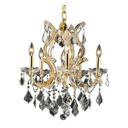 Elegant Lighting - Elegant Lighting 2800D20G/EC Chandelier Maria Theresa - Chandeliers